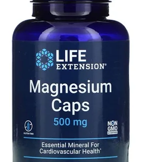 Life Extension: Magnesium 500mg, 100 Capsules
