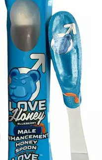 Love Honey: Male Enhancement Spoon, Blueberry