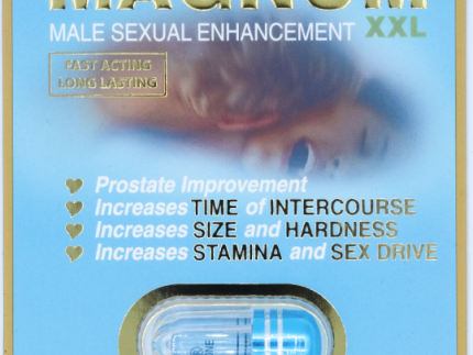 Magnum: 2500k Male Enhancement Sky Blue