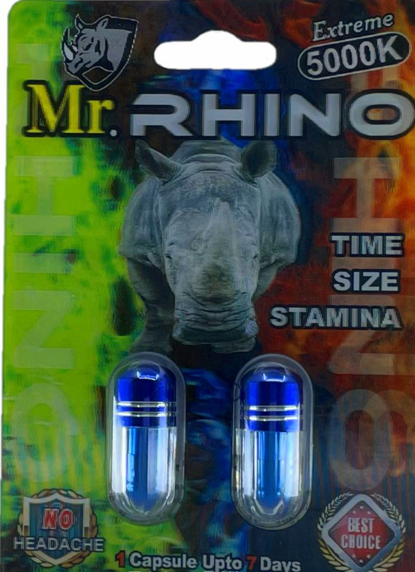 Mr. Rhino Extreme 5000k Double Capsule