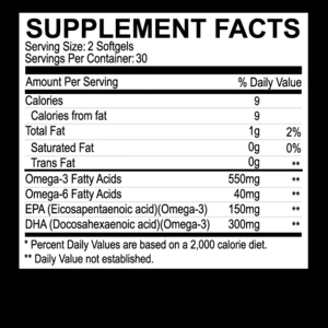 MyoBlox, Omega 3, 60 Softgels