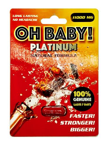Oh Baby! Platinum 11000 Male Enhancement