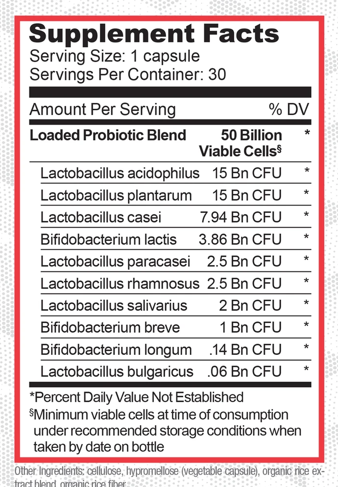 Purus Labs: Probiotic, 30 Capsules