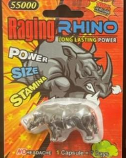 Rhino: Raging Rhino 55000 Male Enhancement