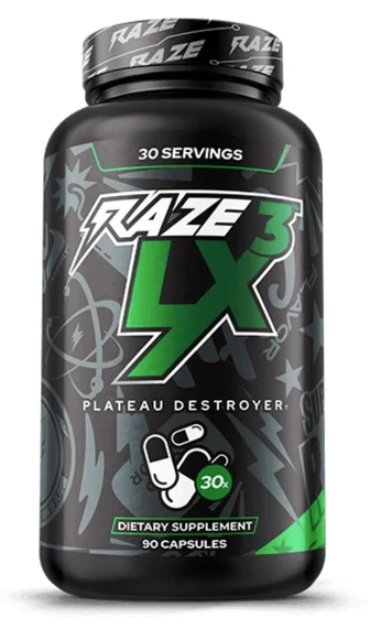 Repp Sports: Raze 3 LX, 90 Capsules