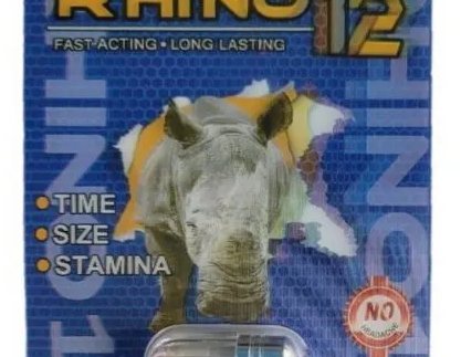 Rhino 12 Platinum 25000 Male Enhancement