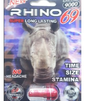 Rhino: Rhino 69 Extreme 9000, Male Enhancement