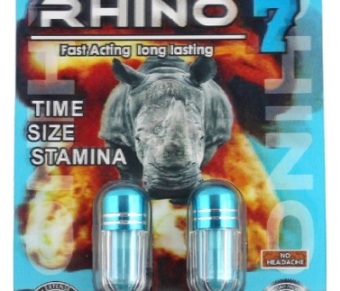 Rhino: 7 5000k Double Capsule Male Enhancement