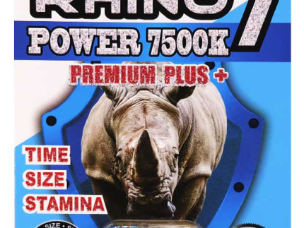 Rhino: Rhino 7 Power 7500k Male Enhancement