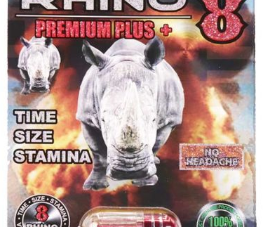 Rhino: 8 1000000 Super Premium Plus, Male Enhancement
