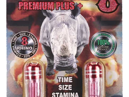 RHINO: RHINO 8 2,000,000 MALE ENHANCEMENT DOUBLE PACK