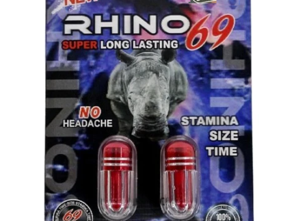 Rhino: Rhino 69 Extreme 9000 Double Capsule