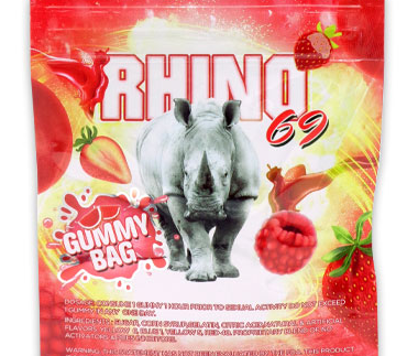 Rhino: Rhino 69 Gummy Male Enhancement Red Packaging