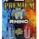 RHINO: PREMIUM PLATINUM 5000K DOUBLE, MALE ENHANCEMENT