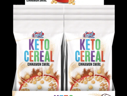 Snack House: Keto Cereal Cinnamon Swirl, 8 Pouches