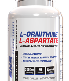 SNS: L-Ornithine L-Aspartate, 120 Capsules