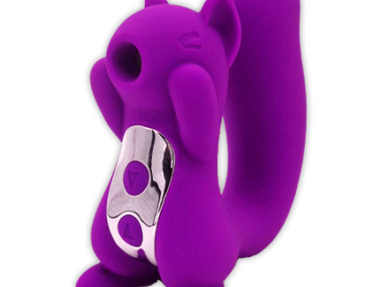 Squirrel Clit Massager, Purple