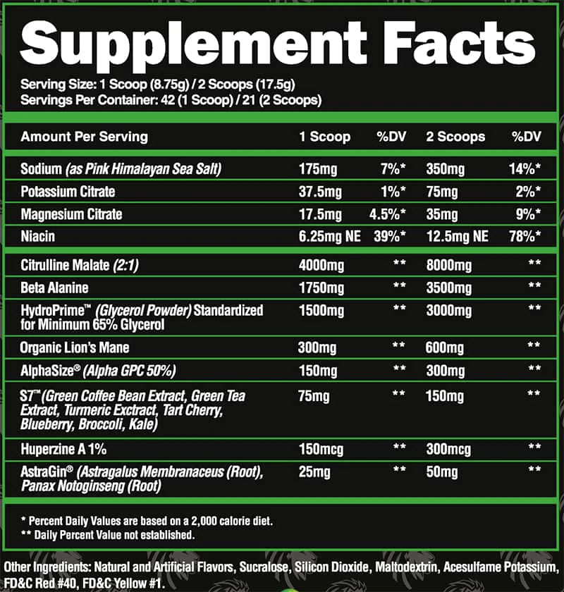 Alpha Lion: Super Human Pump
