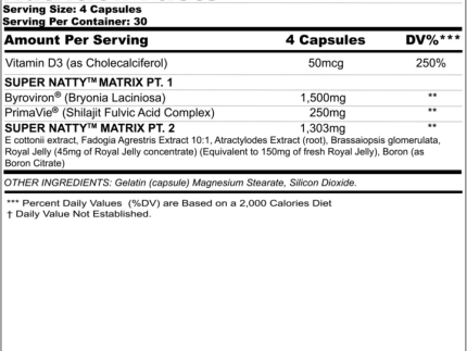 Black Magic: Super Natty, 120 Capsules