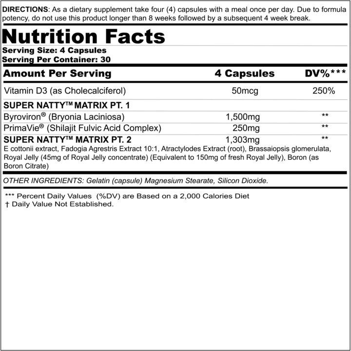 Black Magic: Super Natty, 120 Capsules