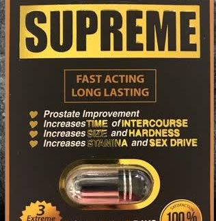 Supreme Black 50k Male Enhancement