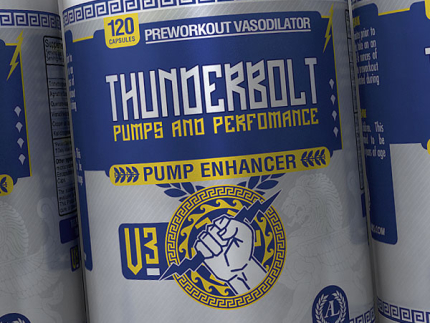 Antaeus Labs: Thunderbolt, 120 Capsules