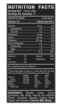 Titan Nutrition: Casein Protein, 2lb