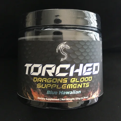 Drangons Blood Supplements, Torched, Blue Hawaiian