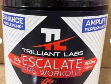 Trilliant Labs: Escalate Pre Workout, Berry Bomb