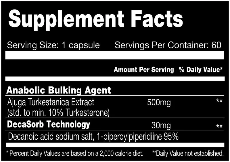 Killer Labz: Turkesterone, 60 Servings