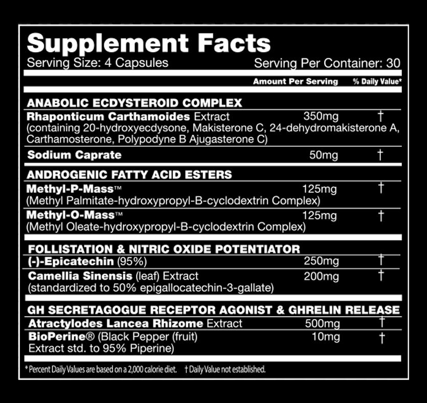 Performax Labs: MassMax, 120 Capsules